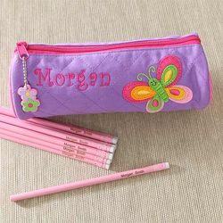 Personalized Butterfly Pencil Case