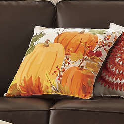 Fall Pumpkins Pillow