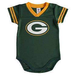 Baby's Green Bay Packers Dazzle Bodysuit