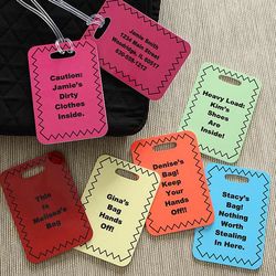 You Name It Personalized Luggage Tags