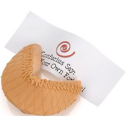 Peanut Butter Dipped Baby Giant Fortune Cookie