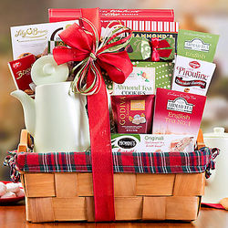 Holiday Tea Assortment Gift Basket