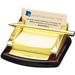 Personalized Post It Holder and Pen Stand