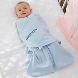 Halo SleepSack Personalized Baby Boy Cotton Swaddle Blanket