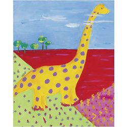 Dino Spot 10x14 Art Print