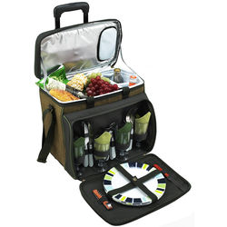 Eco Friendly Rolling Deluxe Picnic Cooler
