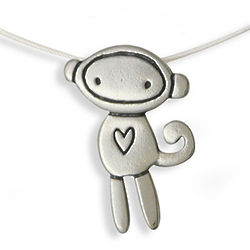 Love Monkey Necklace