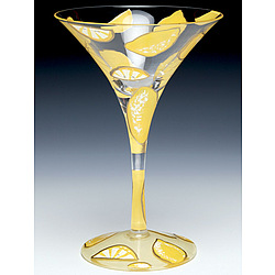 Lemon Drop Martini Glass