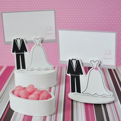 Bride & Groom Place Card Wedding Favor Boxes