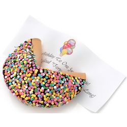 Confetti Baby Giant Fortune Cookie