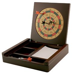 Decision Dart Board Stationery Box with Monogrammed Top