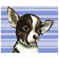 Ace Chihuahua Wall Art Canvas