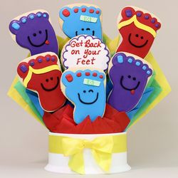 Get Back On Your Feet Cookie Bouquet