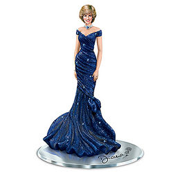 Royal Blue Radiance Princess Diana Figurine