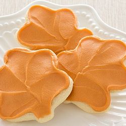 Maple Leaf Cut-Out Cookies Gift Box
