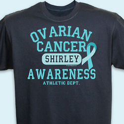 Ovarian Cancer Athletic Dept. T-Shirt