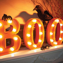 Boo Sign Halloween Decor