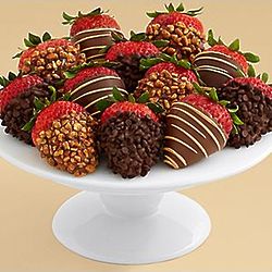 One Dozen Hand-Dipped Cheers To Dad Strawberries