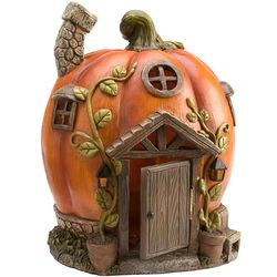 Light-Up Enchanted Fairy Pumpkin House