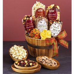 Grand Harvest Sweets and Savories Gift Basket