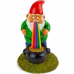 Lucky Rainbow Garden Gnome