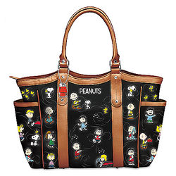 The Peanuts Gang Women's Tote Bag with Comic Strip Art