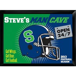 Personalized Open 24-7 Man Cave Pub Sign