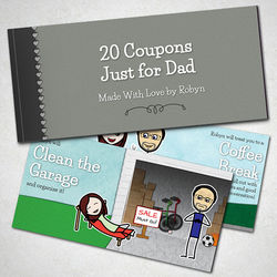 Personalized Father's Day Coupon Book