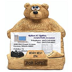 Personalized CPA Accountant Business Card Holder