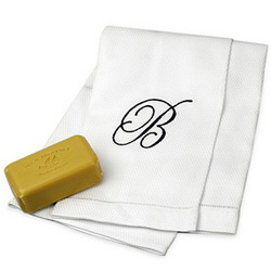 Monogrammed Wedding Hand Towel