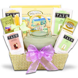 Zen Tea Tray Gift Basket