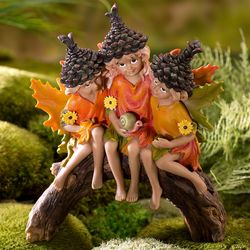Fairy Garden Pine Cone Pixies