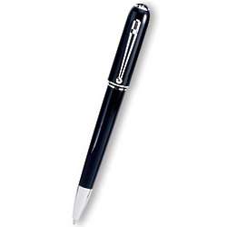 Sidecar Black and Platinum Trim Ballpoint Pen