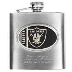 Oakland Raiders Flask