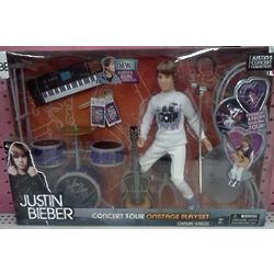 Justin Bieber Real Hair Concert Tour Onstage Playset