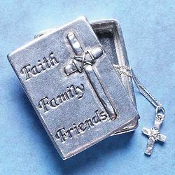 Faith Necklace and Trinket Box