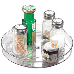 9" Clear Lazy Susan Turntable