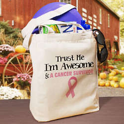 Cancer Survivor Tote Bag