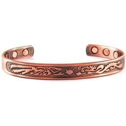 Rising Solid Copper Magnetic Therapy Bracelet