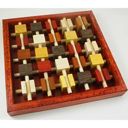 Brochettes Wooden Brain Teaser Puzzle