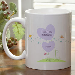 New Grandma Personalized Coffee Mug