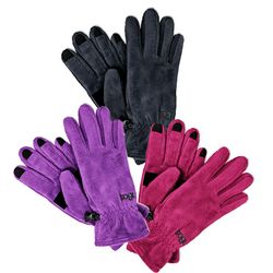Women's Lush Fleece Texting Gloves