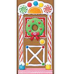Gingerbread House Door Cover