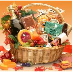Thanksgiving Gourmet Snack Gift Basket