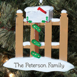 Mailbox Personalized Ornament