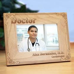 Doctor's Personalized Old World Picture Frame