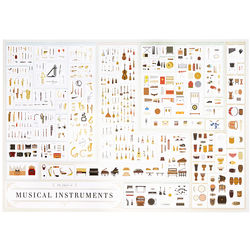 Musical Instruments Chart Poster