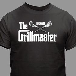 The Grillmaster Personalized T-Shirt