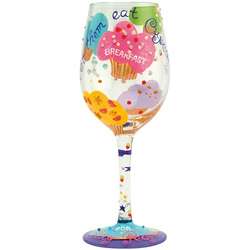 Lolita Cupcake Wine Glass