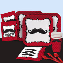 Mustache Madness Basic Party Pack